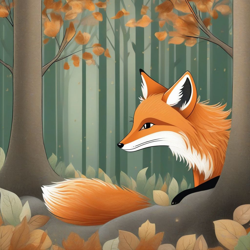 Comment Renard Scintillant a Sauvé la Journée avec un Arbre Magique – Forest bedtime story for kids
