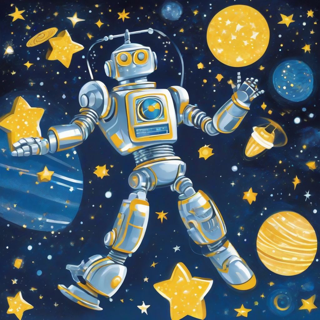 Robo-Boogie's Cosmic Dance – Space bedtime story for kids