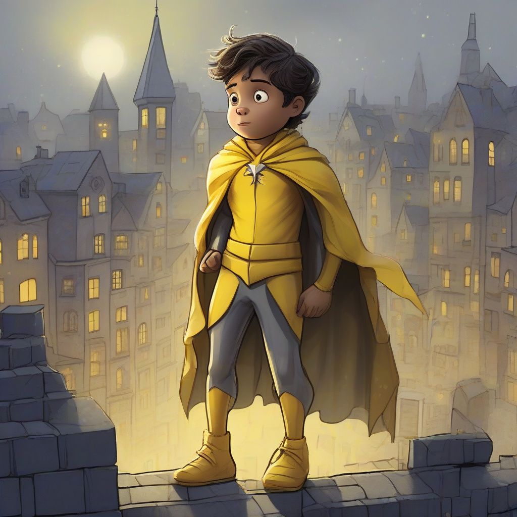 Lumo und der flüsternde Saum – Superhero bedtime story for kids