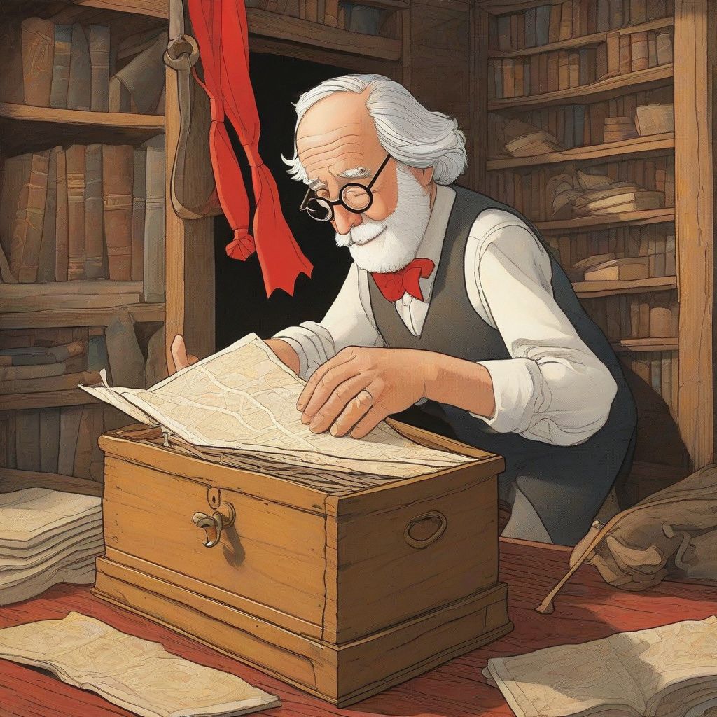 The Invisible Grandfather and the Talking Map – Family bedtime story for kids