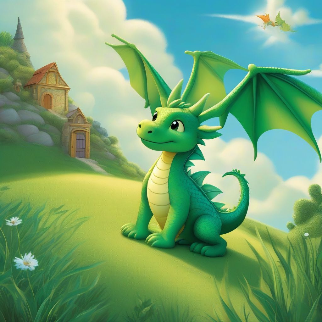 Sparky's Wobbly Flight – Fantasy bedtime story for kids